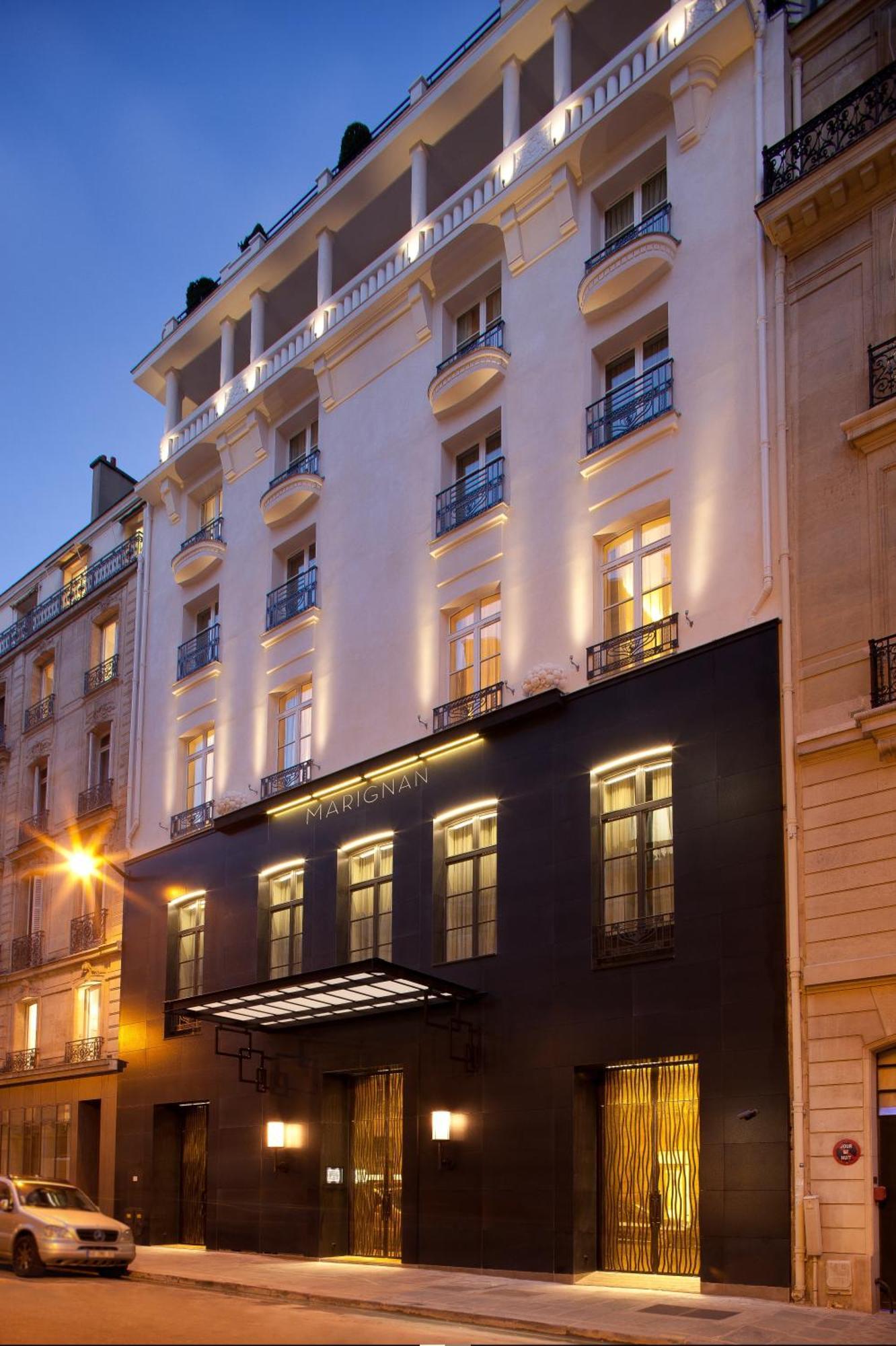 Hotel Marignan Champs-Elysees Paris Exterior foto